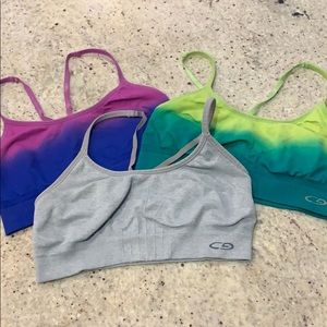 3 Champion Sports Bras